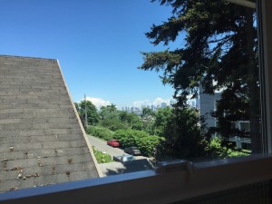 View from our house in Seattle